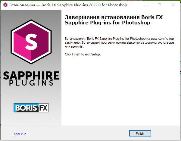PS蓝宝石视觉特效合成插件Sapphire for Photoshop V2022.0 CE一键安装版