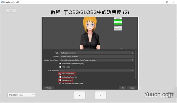 VSeeFace(免费虚拟偶像面部捕捉工具) v1.13.37 绿色免费版