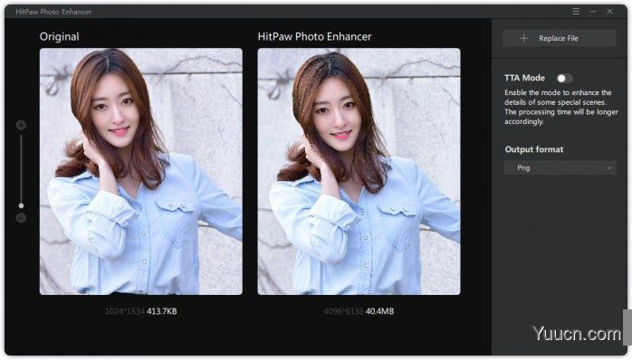 图片无损放大软件HitPaw Photo Enhancer v1.0.1.7 安装激活版(附替换补丁)
