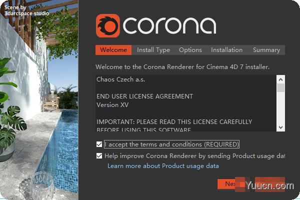 CR7.0渲染器Corona Renderer 7 for Cinema 4D R14-S24 最新正式版