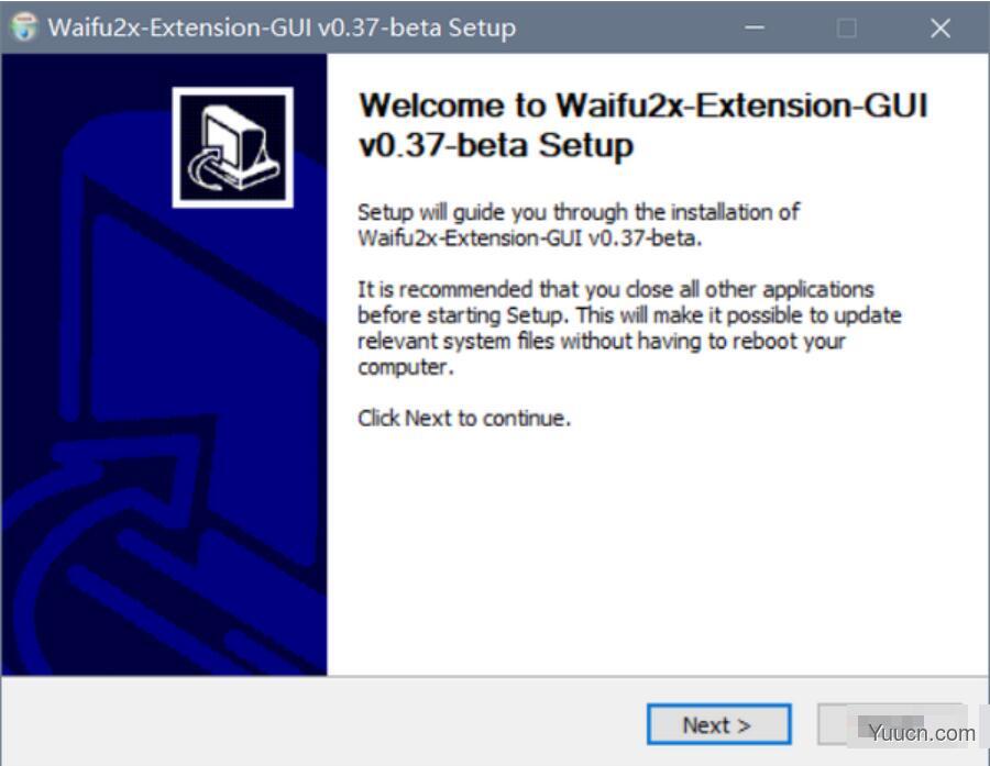 Waifu2x Extension GUI(图片GIF视频放大降噪) v0.37 官方版