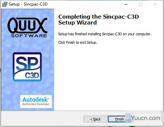Quux Sincpac C3D 2021 v3.30.7672.23349 破解版(附安装教程+授权文件)