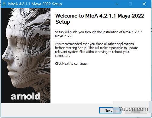 阿诺德渲染器Solid Angle Maya To Arnold(MtoA) v5.0.0 for Maya2022 破解版