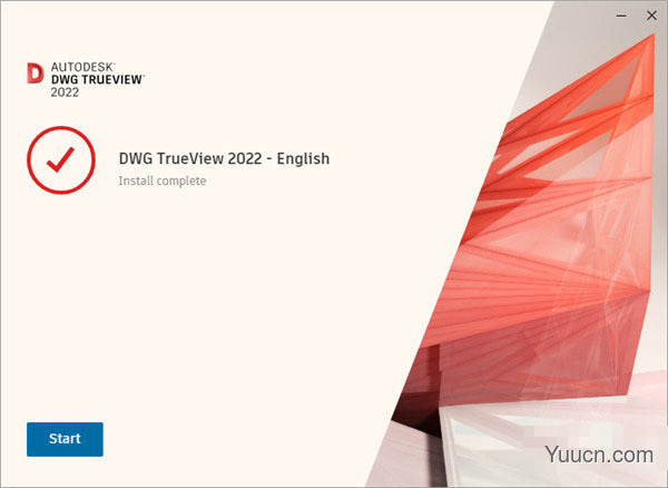 AutoDesk DWG Trueview 2022(CAD图纸查看器) 官方安装版 64位