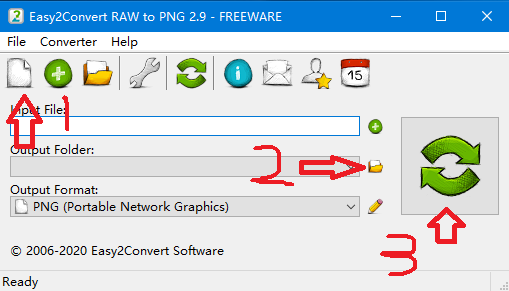 Easy2Convert RAW to PNG(图片转换工具) v2.9 官方版