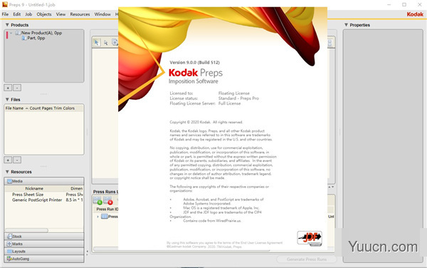专业拼版软件Kodak Preps v9.0.0 完美激活版(附激活补丁)