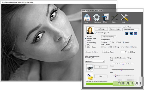 Laser Photo Wizard Pro(激光照片雕刻软件) v9.6 最新破解安装版 附安装教程+补丁