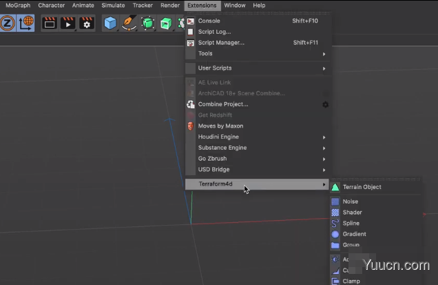 C4D三维地形生成器插件Terraform4D 1.1.1 for Cinema 4D R21-R24 汉化版+教程