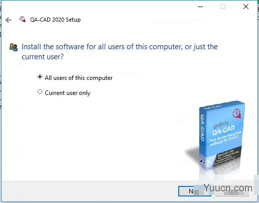 Guthrie QA-CAD(CAD绘图修订管理软件) v2020 A.60 最新安装版(附安装教程)