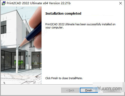 BackToCAD Print2CAD2022 v2.21 破解免费版(附安装教程+破解文件) 64位
