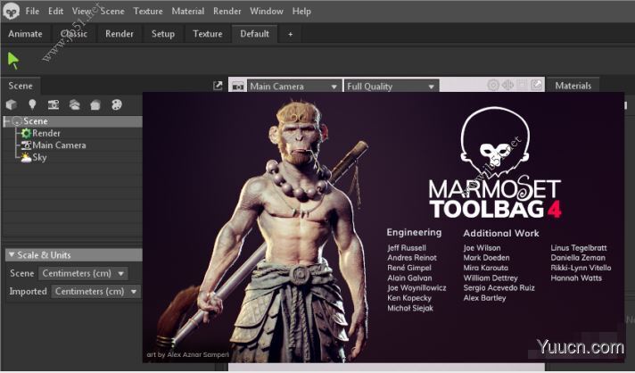 Marmoset Toolbag 4(八猴渲染器) Mac v4.02 最新苹果电脑版