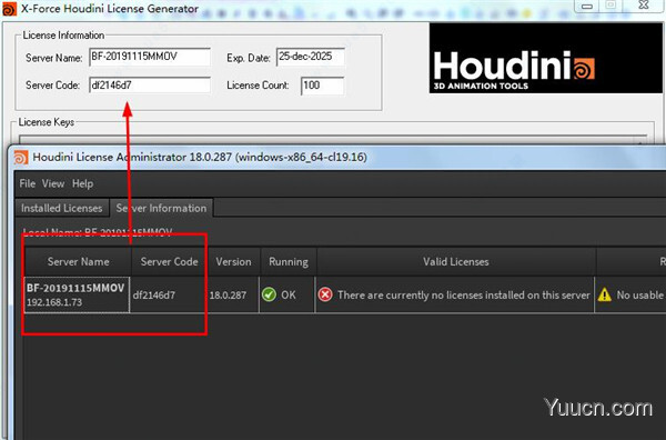 SideFX Houdini FX 18.5.351 XForce注册机破解版 Win/Linux