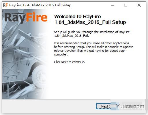 RayFire 3D爆炸碎裂效果制作插件 v1.85 for 3dsmax2020 免费版 64位