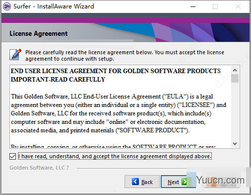 golden software surfer 17 v17.1.288 安装免费版(附安装教程)
