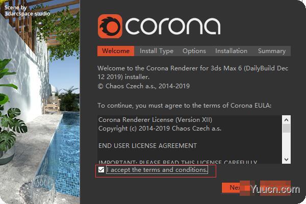 渲染器Corona Renderer 6.2 for 3ds max2014-2021 完整汉化版(附安装教程+补丁)