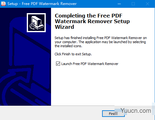 Free PDF Watermark Remover(PDF水印去除工具) v1.1.5.8 官方版
