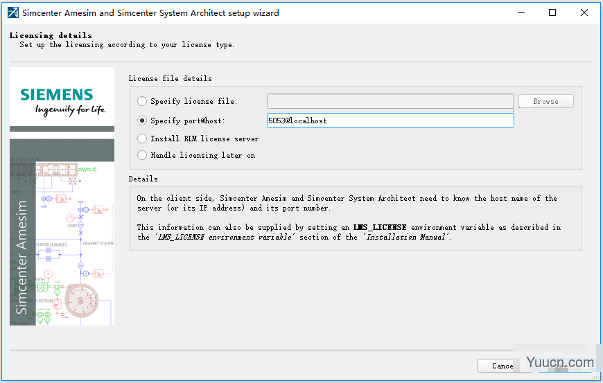 Siemens Simcenter Amesim 2020.2.0 Win64 安装授权版(含密钥+教程)