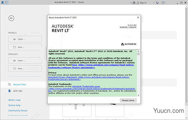 Autodesk Revit LT 2021 64位 多语安装版(附安装教程)