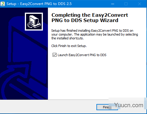 Easy2Convert PNG to DDS(PNG转DDS工具) v2.5 免费安装版