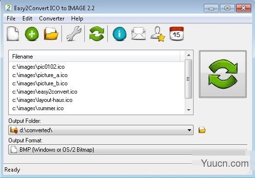 Easy2Convert ICO to IMAGE(图片转换工具) v2.2 免费安装版