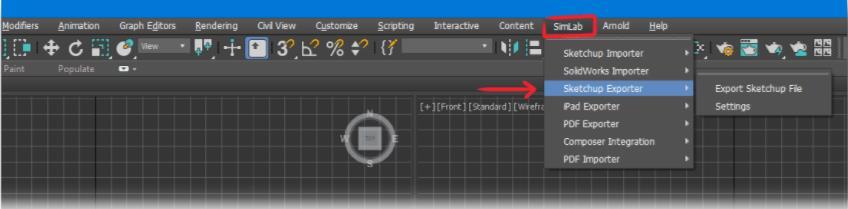 3DMax模型直接导出到Sketchup插件Simlab 3DSMAX SKP Exporter v9.0.2 附安装步骤