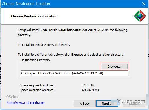 Arqcom CAD-Earth 6.0插件 for AutoCAD 2019-2020 免费安装版