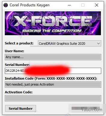 corel products keygen 2020 X-FORCE v2 全系列通用版