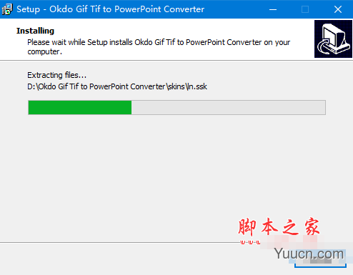 Okdo Gif Tif to PowerPoint Converter(GIF动图转PPT工具) v5.6 免费安装版