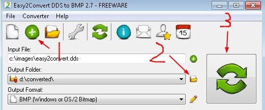 Easy2Convert DDS to BMP(图片格式转换工具) v2.7 官方安装版