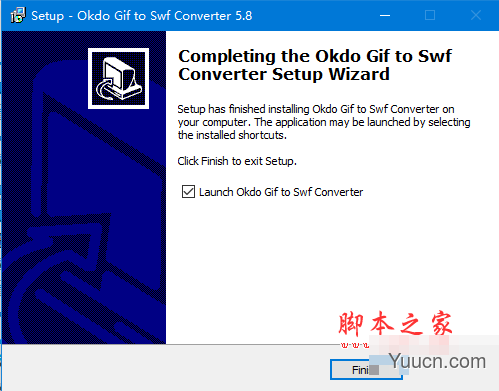 Okdo Gif to Swf Converter(GIF转SWF工具) v5.6 免费安装版