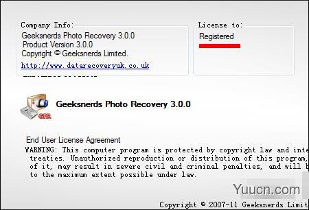 照片恢复软件GeekSnerds Photo Recovery v3.0.0 特别免费版(附激活教程+补丁)
