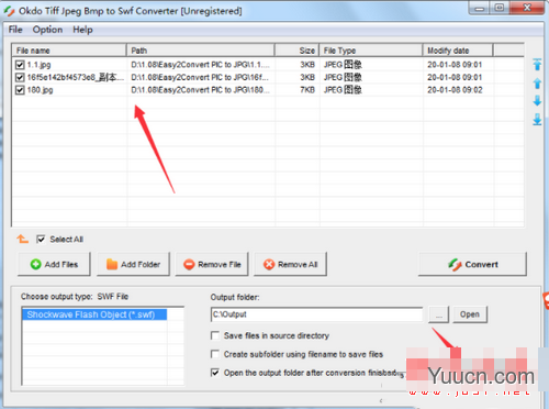 Okdo Tiff Jpeg Bmp to Swf Converter(RAW转TIFF工具) v5.6 免费安装版