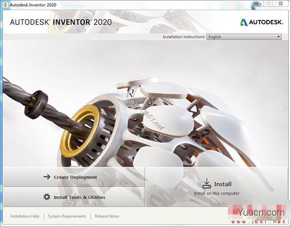 autodesk inventor 2020 英文正式版(附安装教程+序列号) 64位