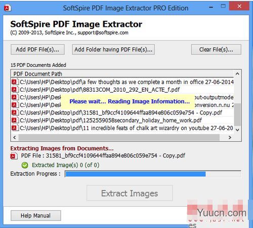 SoftSpire PDF Image Extractor(PDF图片提取工具) v1.3.0.0 免费安装版