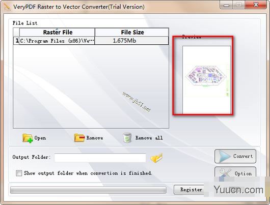 VeryPDF Raster to Vector Converter(光栅矢量转换)V2.1 官方安装版(附使用方法)