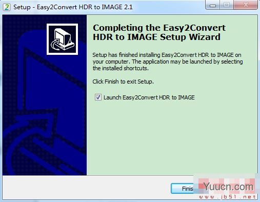 Easy2Convert HDR to IMAGE(图片转换软件) v2.1 免费安装版