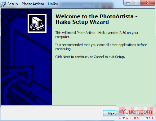 PhotoArtista Haiku(图片转水彩效果软件) v2.53 免费安装版