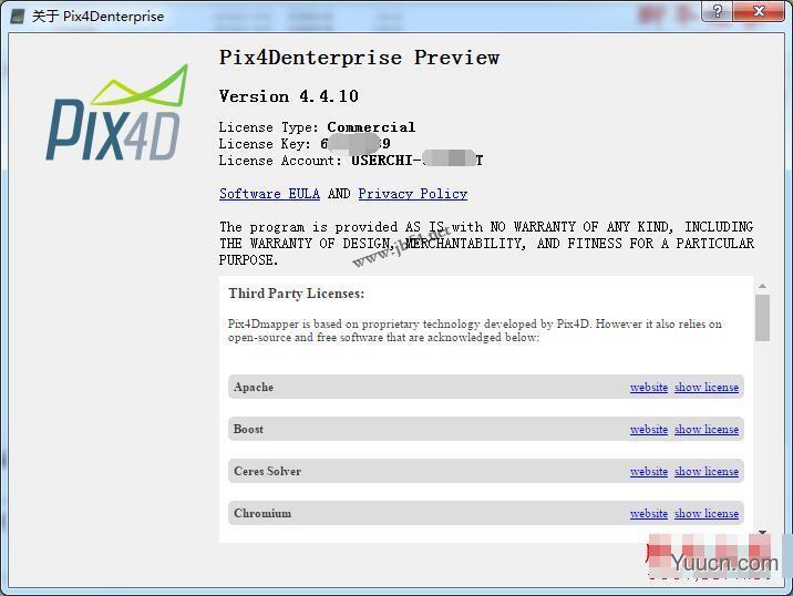 无人机测绘软件Pix4Dmapper V4.4.12 中文免狗激活企业版(附注册机+安装教程)