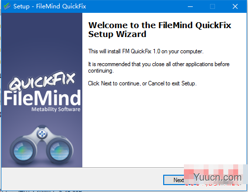 FileMind QuickFix 1.0 官方免费安装版