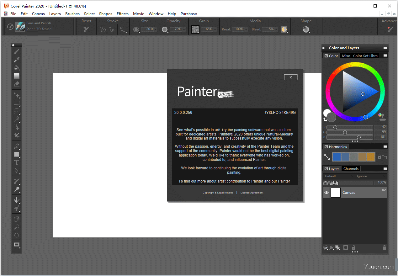 美术绘画软件 Corel Painter 2020 v20.1.0.285 中文特别版(含安装教程)