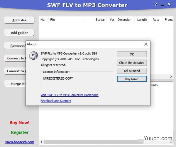 SWF FLV to MP3 Converter(FLV转MP3格式转换器) v3.0 官方安装版