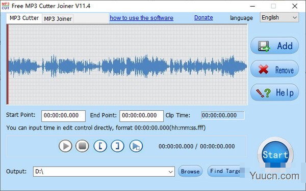 Free MP3 Cutter Joiner(音频处理工具) v11.4 英文安装版