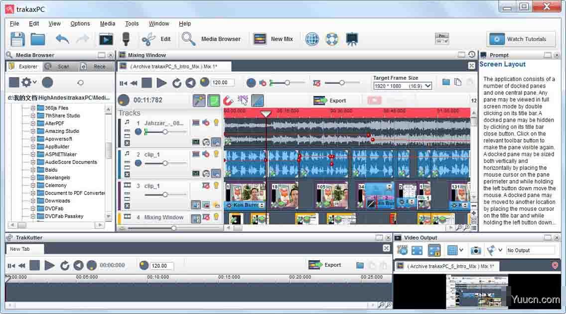 音频编辑软件 trakAxPC v5.10.3 英文免费安装版