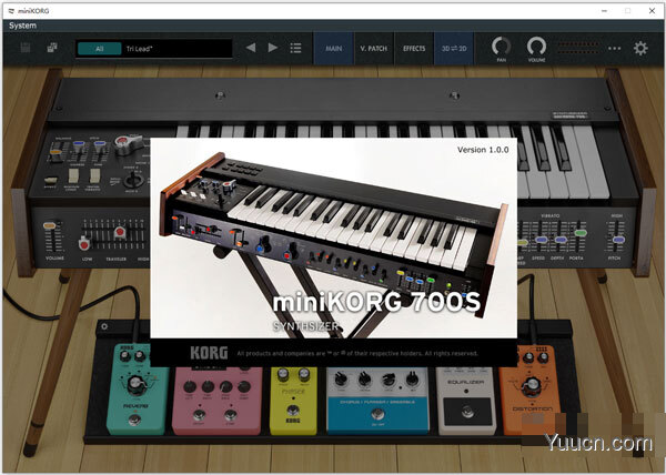 单音模拟合成器KORG miniKORG v1.0.1 安装破解版(附注册机+教程)