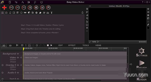 easy video maker 视频编辑软件 v11.07 破解安装版(附安装教程)