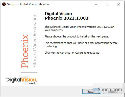 电影修复软件Digital Vision Phoenix v2021.1.003 破解安装版
