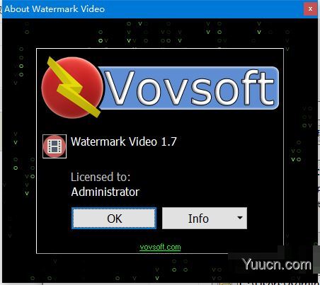 视频水印怎么加VovSoft Watermark Video v1.7 英文安装破解版 附安装步骤+补丁