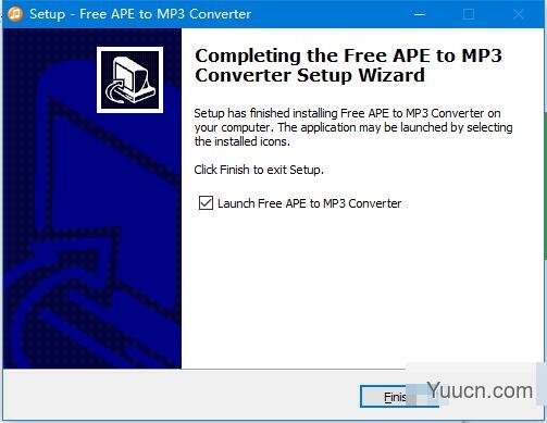 Free APE to MP3 Converter(APE转MP3软件) v1.0 官方安装版