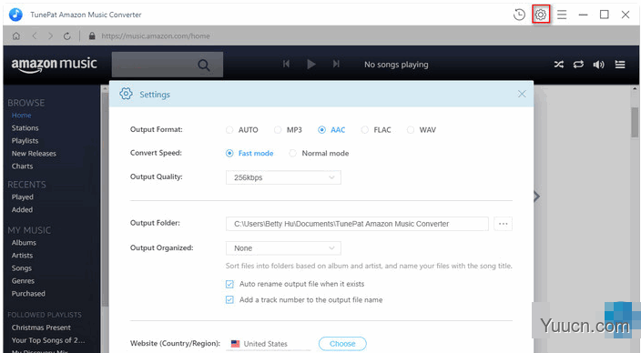 Amazon Music Converter(亚马逊音乐转换软件) v1.2.1 免费安装版