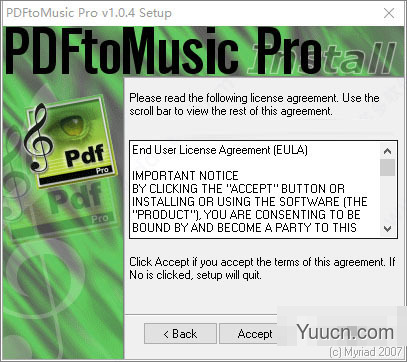 pdftomusic pro音乐谱曲软件 v1.0.4 破解免费版(附破解教程)